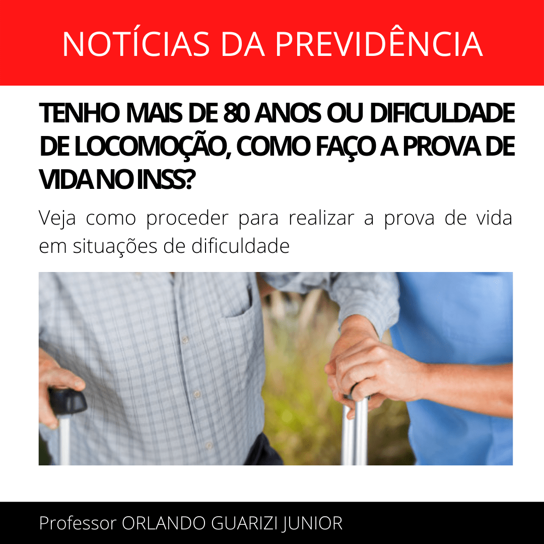 Leia mais sobre o artigo PROVA DE VIDA NO INSS PARA PESSOAS COM MAIS DE 80 ANOS DE IDADE