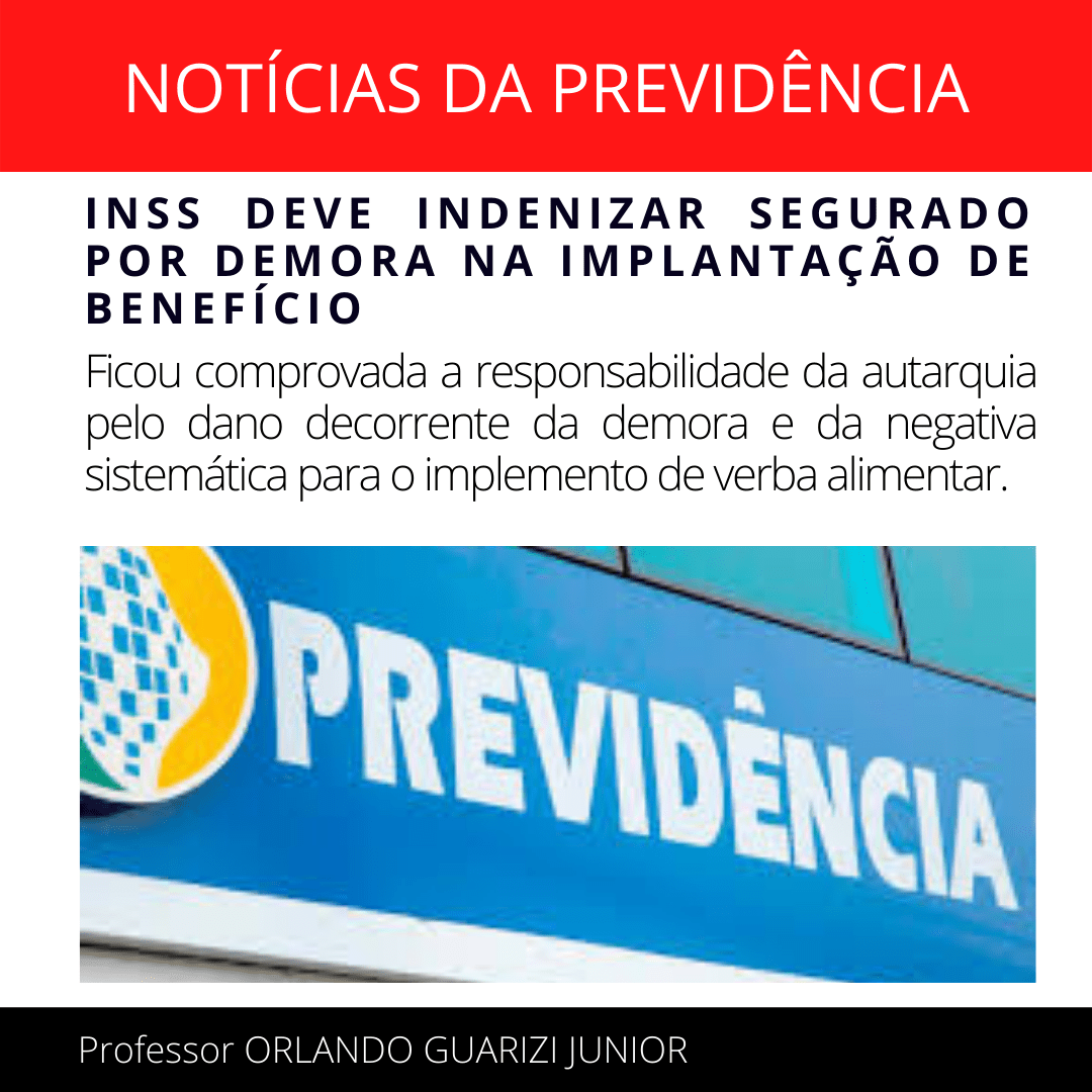 Leia mais sobre o artigo INSS DEVE INDENIZAR SEGURADO POR DEMORA NA IMPLANTAÇÃO DE BENEFÍCIO