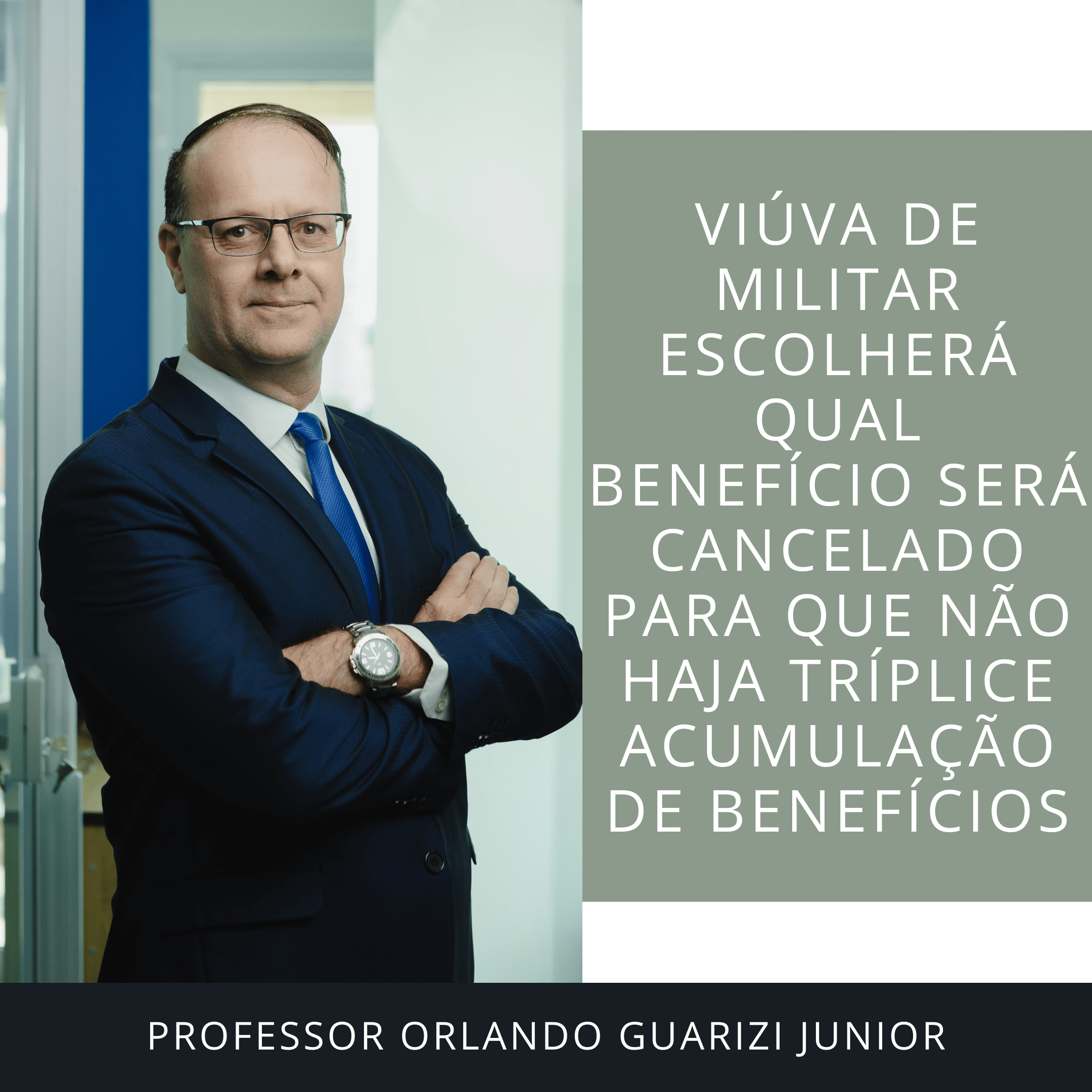 Leia mais sobre o artigo VIÚVA DE MILITAR ESCOLHERÁ QUAL BENEFÍCIO SERÁ CANCELADO PARA QUE NÃO HAJA TRÍPLICE ACUMULAÇÃO DE BENEFÍCIOS